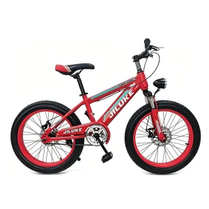 Customizable Children’s Outdoor Sports Mountain Bike with Front Lights and Thick Tires 20 Inches in Size in Various Colors