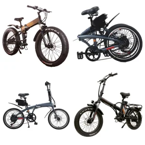 Customization XD09C 350W 36V10AH 26” 4.0 Folding Electric Bike Folding Electric Bicycle