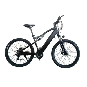 Customized China Manufacturer 26″ Mountain Electric City Bike with Lithium Battery Aluminum Alloy Frame 7-Speed