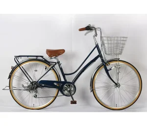 Customized Classic 26 Inch Men’s Beach Cruiser Bike 6 Speed with Steel Fork Material City Bike 120kg Load Capacity