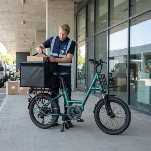 Customized Electric Cargo Bike Trade with Intelligent Display E-Bike Cargo 36V 20 Inch