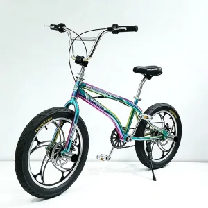 Customized Single Speed Full Steel Frame Disc Brake Street Personalized Freestyle 16 20 24 Inch BMX Bike