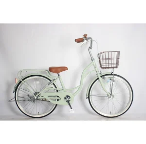 Customized Style 22 24 Inch Single Speed City Bike for Women Lady’s Steel Urban Bicycle