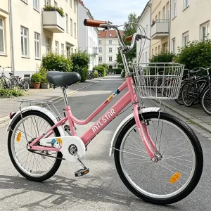 Cycle Manufacturer Popular Bicycle City Bike Single Speed with Basket Bicycle for Unisex