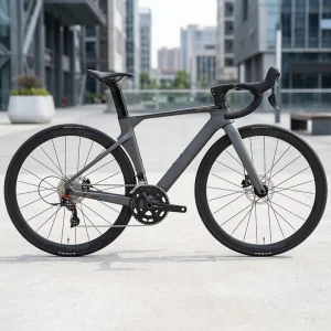 DFQ Top Quality Better Price Carbon Fiber Road Bike Hydraulic Disc Brakes High Modulus Frame Carbon Wheels 700c
