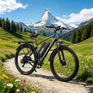 DM427 Ebike With Pedals Upgraded 48V 27Ah Battery Mountain Ready to Ship Electric Bike Vtt Electrique