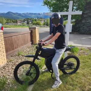 Dual Battery Electric Mountain Bike for Adults 26 Inch Off-Road Tire 48V 36.4AH Rear Hub Motor 2000 W