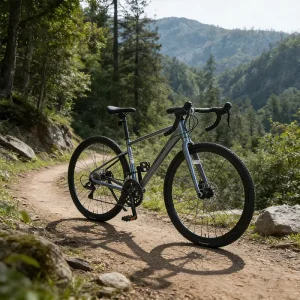 Durable 24-Speed Aluminum Alloy Commuter Bike 700c Front Suspension High-Stability Electrostatic Paint Off-Road Journeys