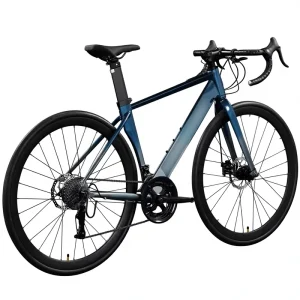 Durable Aluminum Alloy Frame Steel Ultra light Road Bike Hydraulic Disc Brake Bicycle Efficient Urban Commuting Fitness Bicycle