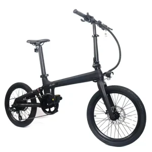E Bike Folding 7 Speed 20 Inch 36V 350W Carbon Fiber Folding Electric Bike High Carbon Ebike
