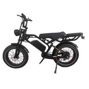 E-Bikes Off-Road Fat Tyre Electric Bikes Adults Long Range Fat Electronic Mountain Bikes