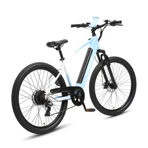 E bike 48V 10.4Ah Lithium Battery 27.5 Inch Hybrid Front Suspension Disc 7 Speed Mountain Bike Rear Hub Motor Brushless