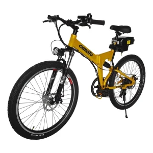 E-bike Aluminum Alloy Frame Adult 48V Lithium Battery 350W 26-inch Suspension Ebike Mountain Folding Electric Bike