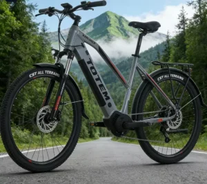 E20B526 Dual-Motor 9-Speed Aluminum-Alloy 36V Electric Bicycle with Shimano Hydraulic Disc Brakes, 250Wh, Maximum Speed 20KM, 27.5-Inch Wheels