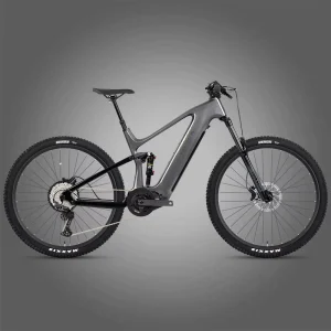 EM10 Electric Mountain Bike Carbon Fiber Frame M510 ROCKSHOX Eight Square Mid mounted Motor Soft Tail Shock proof Off road