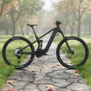 EM19 E Mtb Bike Mid Drive 12 Speed Carbon Fiber Electronic Mountain Bicycle Dual Suspension
