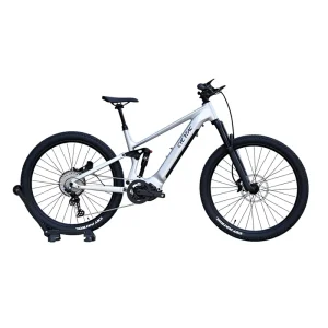 EM6 (3rd) E-Bike with Full Suspension M6100/12S+M430/500W 48V 29inch Alu Alloy Electric Hybrid Bike EMTB