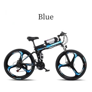 EU STOCK Folding Fast Electric Dirt Bike 500W 1000W 12.8Ah 48V Fat Tire Mountain City Road Bicycle E Bike Factory price e bike