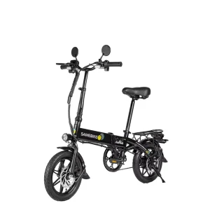EU Stock YINYU14 Electric City Bike Foldable Ebike 250W Motor 36V 7.8Ah Lithium Battery Mini Electric Bicycles