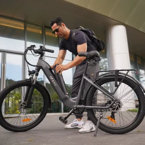 EU US UK Warehouse Removable Battery 7 Speed City Ebike