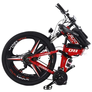 EU Warehouse Full Suspension 250 w 36 v Foldable Folding City Electric Bicycle