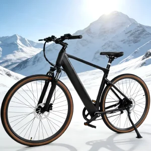 EU Warehouse Stock 36V 10.4AH 250W Dual-Purpose Aluminum Frame 700c Wheel 7-Speed Lithium Battery E-bike Hydraulic Brakes City