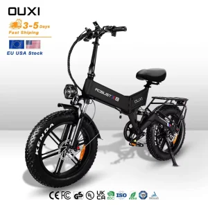 EU Warehouse X8 Folding Fat Ebike Hydraulic Disc Brake Electric City Cycle Bike for Adults