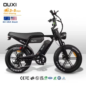 EU&Brazil Stock OUXI All Terrain Electric Dirt Bike 30AH Electric Bicycle Bicicleta Electric E Bike Ebike V8 Pro Max