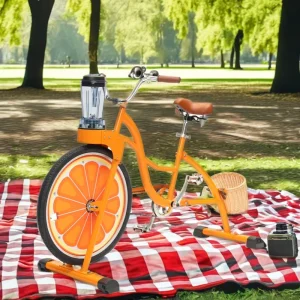 EXI Commercial 26-Inch Beach Cruiser Party Smoothie Blender Adult Orange Juicer Party