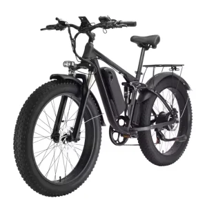 Electric Bicycle 1000W Fat Tire Mountain Cross Sport Electric Bicycle 48V Lithium Battery Steel Frame Central Motor