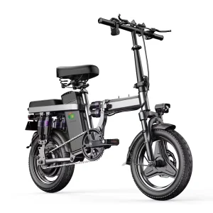 Electric Bicycle 500W 48V15Ah Lithium Battery Rear Hub Motor 3 Speed Aluminum Alloy Folding Bike Disc Brake Electronic