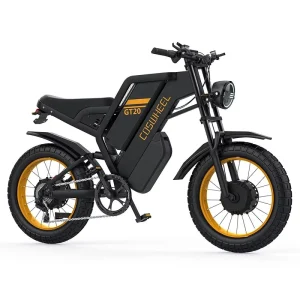 Electric Bicycle Fat Tire Mountain Bike with Streetbike Motor Comfortable and Durable E Bike Aluminium Alloy Li ion Battery