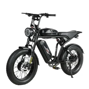 Electric Bike Fat Tire E bike Ebike Electric Bicycle Mountain Bike Full Suspension 48V32AH Long Range Electric Fatbike