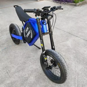 Electric Bike with Aluminum Frame 3000 Watt 5000 Watt 8000 Watt Motor Power Full Suspension