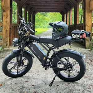 Electric Bikes 7 Speed 20 Inch Fat Bike V20 PRO E-Bike for Adults Fat Tire Ebike Hybrid Bikes V20 Fatbike
