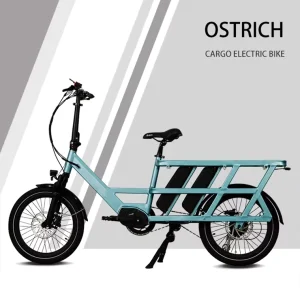 Electric Cargo Bicycles in European & American Markets High Load Capacity Long Lithium Battery Life Rear Carrier