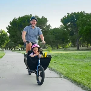 Electric Cargo Bike 20 Inch Wheel Aluminum Frame Lithium Battery 250w Motor Delivery Bicycle