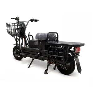 Electric Cargo Bike Long Range Adult Electric Cargo Bicycle for Delivery