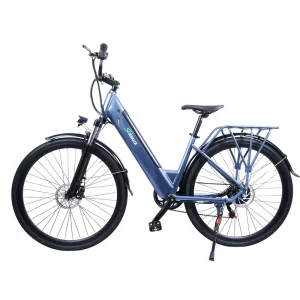 Electric City Bike Women’s Electric Bicycle 28 Inch E bike Street Legal for Europe EU Stock 250W 25km/h Ebike Lady Bikes