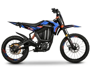 Electric Dirt Bike 72V 4000W High Power Brushless Rear Hub Motor Disc Brake for Adult Off road Racing & Outdoor Adventure