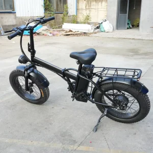 Electric Fat Tire Electric Folding Mountain Bike Foldable Electric Fat Tyre Mountain Ebike