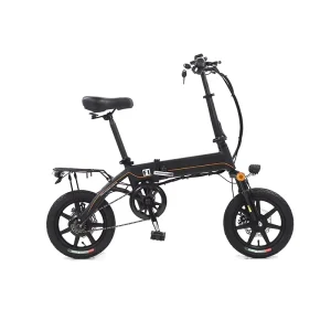 Electric Folding Bike 14 Inch Aluminium Alloy Bicycle City Leisure Electric Bike Electric Bicycle