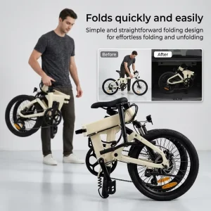 Electric Folding Bike Ultra Lightweight and Portable Folding Bike New E Bike Adult Road Bike