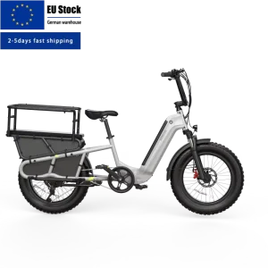 Electric Long Tail Cargo Bike for Urban & Family Use 2-3 Kids & Pet Seats Large Capacity Electric Cargo Bike