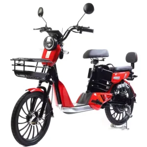 Electric Moped 48V 350W Electric Bicycle with Anti-Theft Lock Two-Wheeled Electric Scooter for Campus and Community