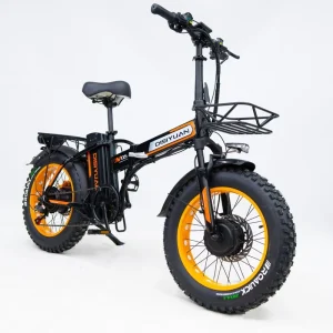 Electric Motor Bike D5 Electric Mountain Bike Fat Tire Bicycle 500W Electric Folding City Bike
