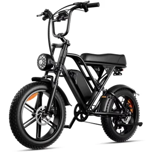 Electric Mountain Bicycles with 15AH Lithium Battery 20inch Fat Tires Off-road Electric Bike Fast Speed Bicycle