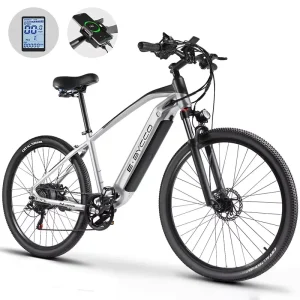 Electric Mountain Bike 29-inch 7-Speed Central Motor 52V Lithium Battery Aluminum Alloy Brushless