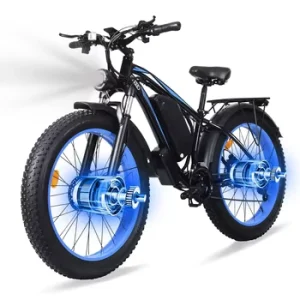 Electric Mountain Bike Aluminum Alloy Frame Rear Hub Brushless Motor Smart Electronic Brake Line Lightweight 60km Range