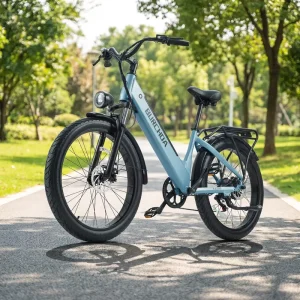 Electric Road Bike AZ26 48V 20AH 26 Inch 3.0 Aluminum Alloy Rear Hub Motor Women’s Bicycle 7 Speed Oil Brake Eu Stock